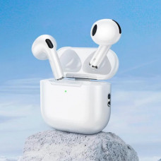 Беспроводные наушники вкладыши Bluetooth HOCO EW78 с зарядным кейсом Белые (133839)