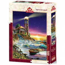 Пазл ART PUZZLE Закат возле маяка, 500 элементов (4210)