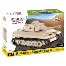Конструктор Cobi Вторая Мировая Война Танк Panzer V Пантера, 298 деталей (COBI-2713)
