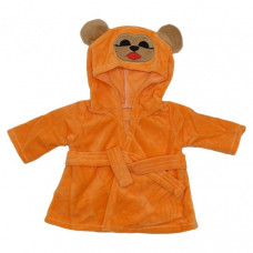Халатик для куклы "Медвежонок" M 6049 UA(Orange) для куклы 43-46 см