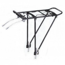 Багажник велосипедный Velotrade KAIWEI KW-637-08-01 26-29" Al регулируемое крепление черный (CAR-026)
