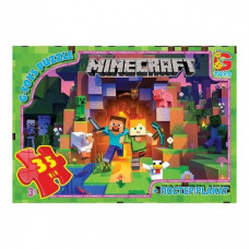 Пазлы детские "Minecraft" Майнкрафт MC787, 35 элементов