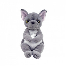 Мягкая игрушка Ty Beanie bellies Серая собака WILFRED 25 см (43212)