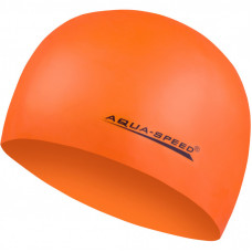 Шапка для плавания Aqua Speed Mega 100-75 помаранчевий Уні OSFM (5908217635594)