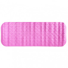 Коврик в ванную комнату на присосках MGZ-0901(Pink) 35х95 см