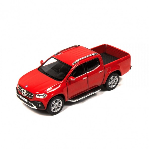 Коллекционная игрушечная машинка Mercedes-Benz X-Class KT5410W инерционная (Красный)