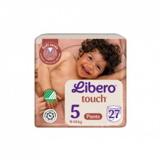 Подгузники Libero Touch Pants Розмір 5 (9-14 кг) 27 шт (7322542265109)