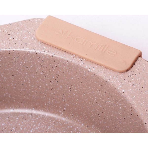 Форма Kamille Marble Ø26.5 з силіконовими ручками (38949)