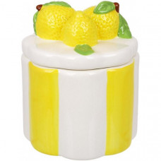Банка керамічна "Lemon" 350мл, для сипучих продуктів (135059)