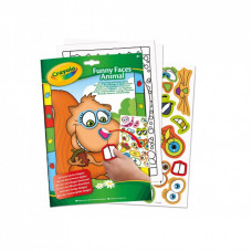 Набор для творчества Crayola Раскраска Забавные животные 24 страницы (04-7349-2)