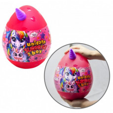 Набор для творчества в яйце "Unicorn Surprise Box" USB-01-01U для девочки (Розовый)