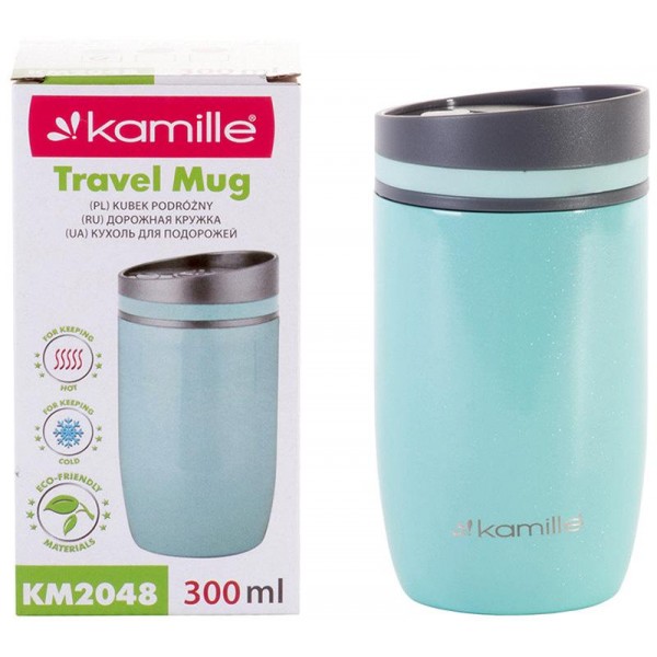 Термокружка Kamille Pellet 300мл (114159) Термокружка Kamille Pellet 300мл (114159)