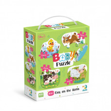 Пазл DoDo 4 в 1 Baby puzzle. День на ферме (300687)