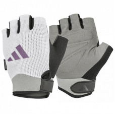 Перчатки для фитнеса Adidas Performance Women's Gloves ADGB-13254 білий, сірий M (885652019071)