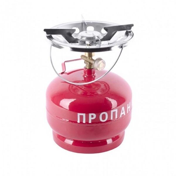 Комплект газовый баллон кемпинговый 5 л. INTERTOOL GS-0005 (117259)
