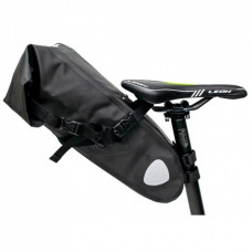 Сумка подседельная Bravvos "байкпакинг" 62x14x14 см A2-402 Black (BIB-028)