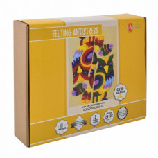 Набор для творчества Santi Colorful Owl техника валяния 28*22 см (742424)