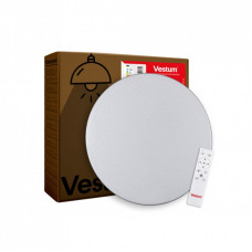 Светильник Vestum SIMPLE зоряне небо 72W 3000К- 6500К 5600Lm з пультом біле сяйво (VS-81008)