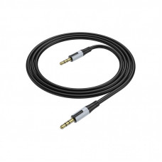 Кабель мультимедийный 3.5mm M to 3.5mm M 1.0m black BOROFONE (6941991108310)