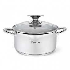 Каструля Fissman Elegance 3.1л з нержавіючої сталі (55659)