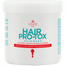 Маска для волос Kallos Cosmetics Hair Pro-Tox Восстанавливающая с кератином, коллагеном и гиалуроновой кислотой 500 мл (5998889511500)