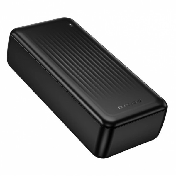 Внешний аккумулятор Power bank BOROFONE BJ80B 30000mAh PD22,5W+быстрая зарядка батарея зарядка Черный (133759) Внешний аккумулятор Power bank BOROFONE BJ80B 30000mAh PD22,5W+быстрая зарядка батарея зарядка Черный (133759)