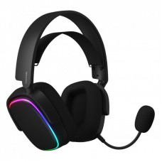 Наушники Hator Phoenix Wireless RGB Tri-mode Black (HTA-870)