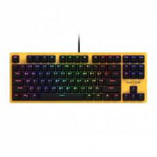 Клавиатура Hator Rockfall EVO TKL Kailh Optical Yellow (HTK-632)