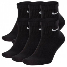 Носки Nike U NK EVERYDAY CUSH ANKLE 6PR-BD SX7669-010 42-46 6 пар Чорні (888408284471)