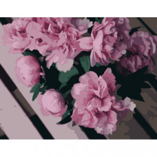 Картина по номерам. Art Craft "Пион Катарина" 40*50 см 13110-AC