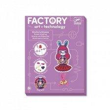 Набор для творчества Djeco Брошка Bunny Girl Factory E-text (DJ09320)