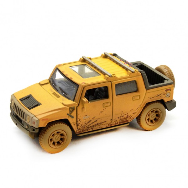 Игрушечная машинка Джип Hummer в грязи KT5097WY инерционный (Желтый)