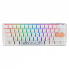 Клавиатура Ducky One 3 Mini Cherry MX Red RGB UA USB White (DKON2161ST-RUAPXPWWWSC1)
