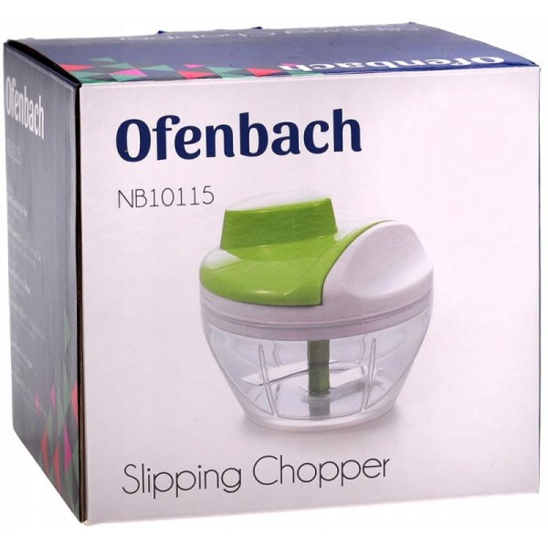 Подрібнювач ручний Ofenbach для продуктів Ø12х11см механічний (109569) Подрібнювач ручний Ofenbach для продуктів Ø12х11см механічний (109569)