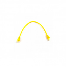 Патч-корд 0.25м, RJ-45, Cat.5e, CU, медь, желтый Ritar (PCR-CU/0.25Yw / 04278)