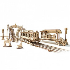 Конструктор Ugears механический Трамвайная линия (70028)