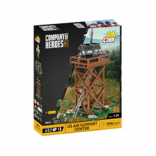 Конструктор Cobi Company of Heroes 3 USA Центр Авиаподдержки, 652 детали (COBI-3042)