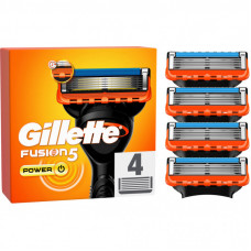Сменные кассеты Gillette Fusion5 Power 4 шт. (7702018877591/7702018867219)