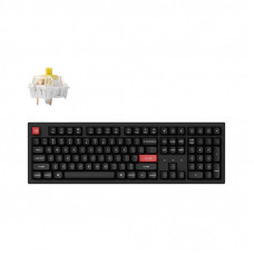 Клавиатура Keychron K10 PRO K pro Banana White Led QMK Wireless/Bluetooth/USB-A UA Black (K10P-A4-UA)