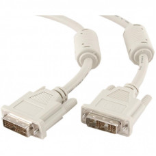 Кабель мультимедийный DVI M to DVI M 4.5m 18+1pin Cablexpert (CC-DVI-15)