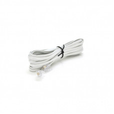 Патч-корд телефонный 3м RJ11 (6P4C) Voltronic (PC-3,0W)
