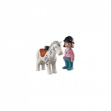 Конструктор Playmobil 1.2.3 Всадник с лошадью (70404)