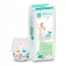 Подгузники Offspring Трусики Fun Figures размер L 9-14 кг 36 шт (DP-OI-FAP-L36P-FFG)