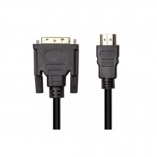 Кабель мультимедийный HDMI M to DVI M 1.8m PowerPlant (CA912568)