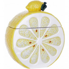 Банка керамічна "Lemon" 900мл, для сипучих продуктів, Стиглий лимон (109189)