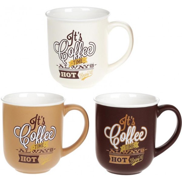 Кружка "Hot coffe" 380мл порцелянова (110189)
