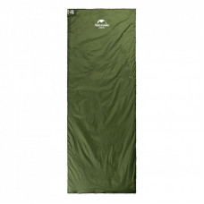 Спальный мешок Naturehike надлегкий LW180 NH21MSD04 правий (15°C) p-p M темно-зелений (6927595786949-R)
