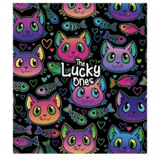 Тетрадь ученическая "The Lucky ones" 024-3089K-3 в клетку, 24 листов