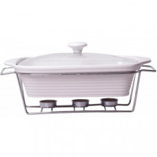 Марміт Kamille Food Warmer керамічна форма 3л 38см з підігрівом (55789)
