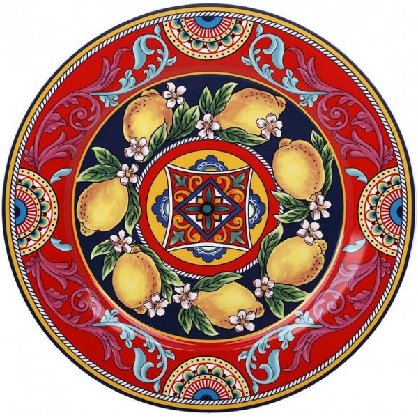 Тарілка порцелянова Sicilia "Ornamento" Ø27см (Орнамент) (110889)